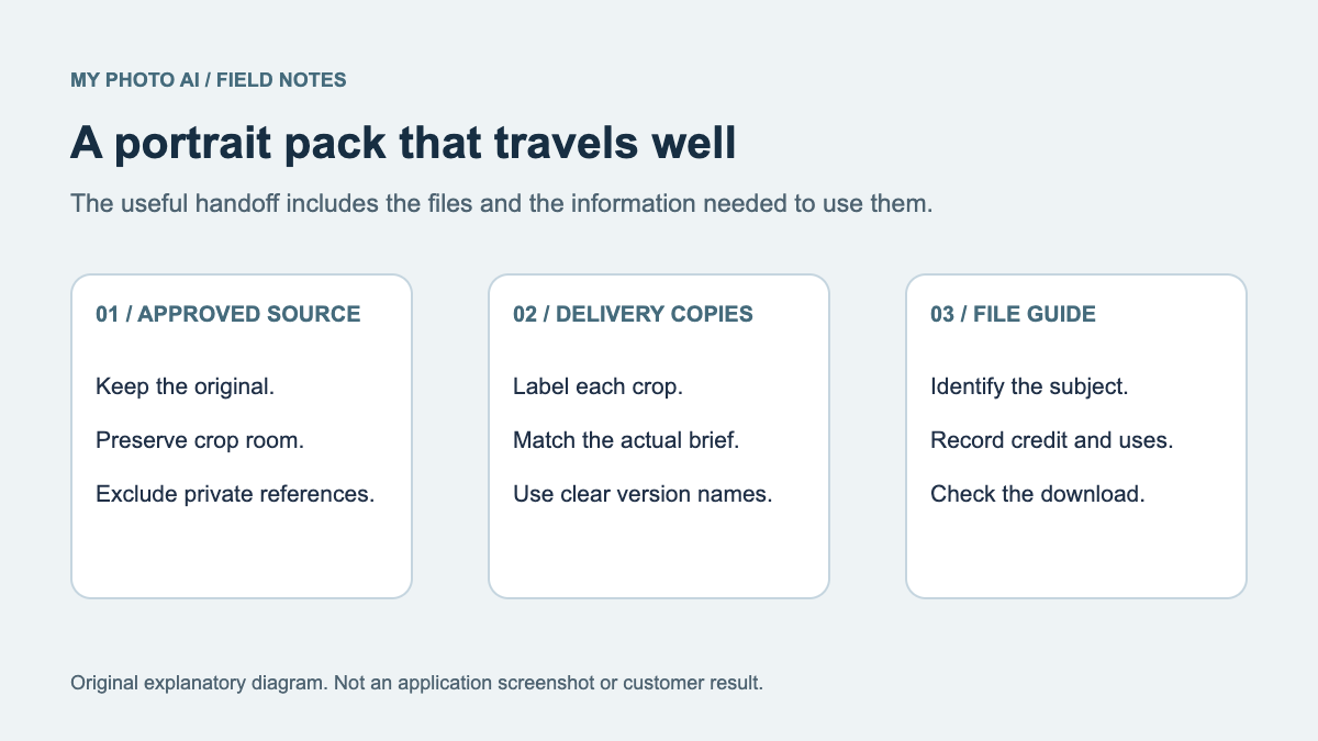 Press Kit Headshot Files: Build a Pack Editors Can Use